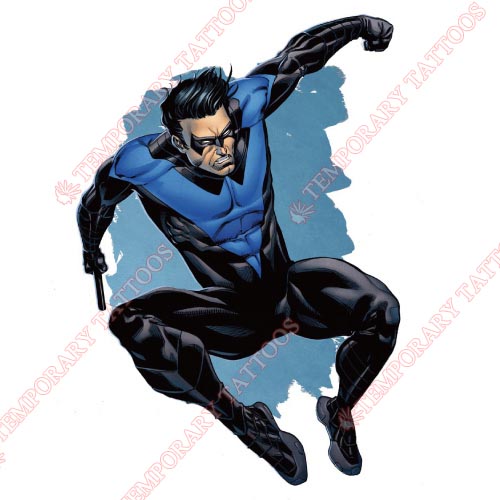 Nightwing Customize Temporary Tattoos Stickers NO.420